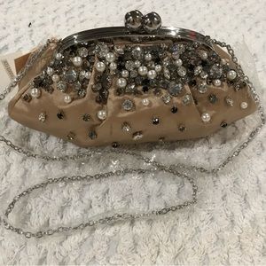 MENBUR Gold Glitz Purse
